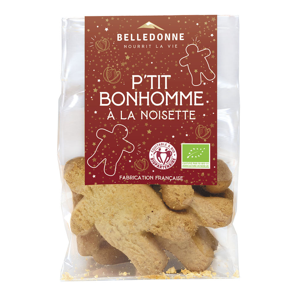 Biscuits p'tit bonhomme noisette bio - 1