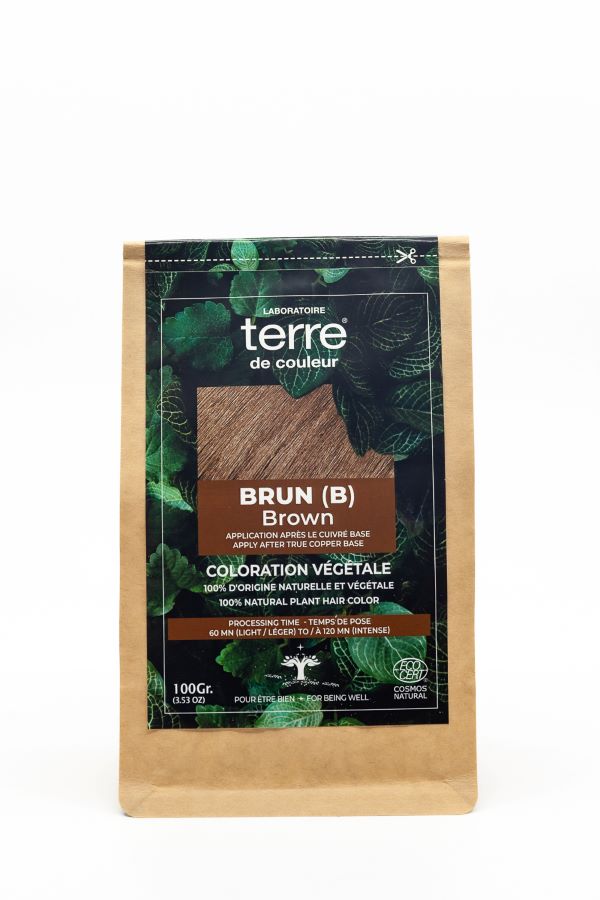 Terre De Couleur -- Coloration végétale brun b - 100 g