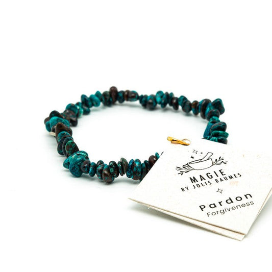 Jolis Baumes -- Bracelet pardon chrysocolle