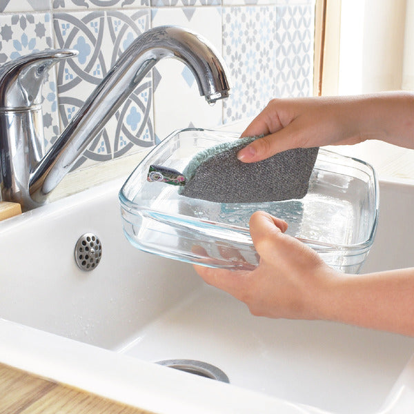 Éponge lavable et grattante verte - 2