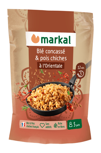 Mix bio à l'orientale (boulgour de ble & pois chiches) - 1