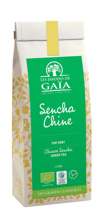 Jardins De Gaïa -- Thé vert bio sencha (chine) - 100 g