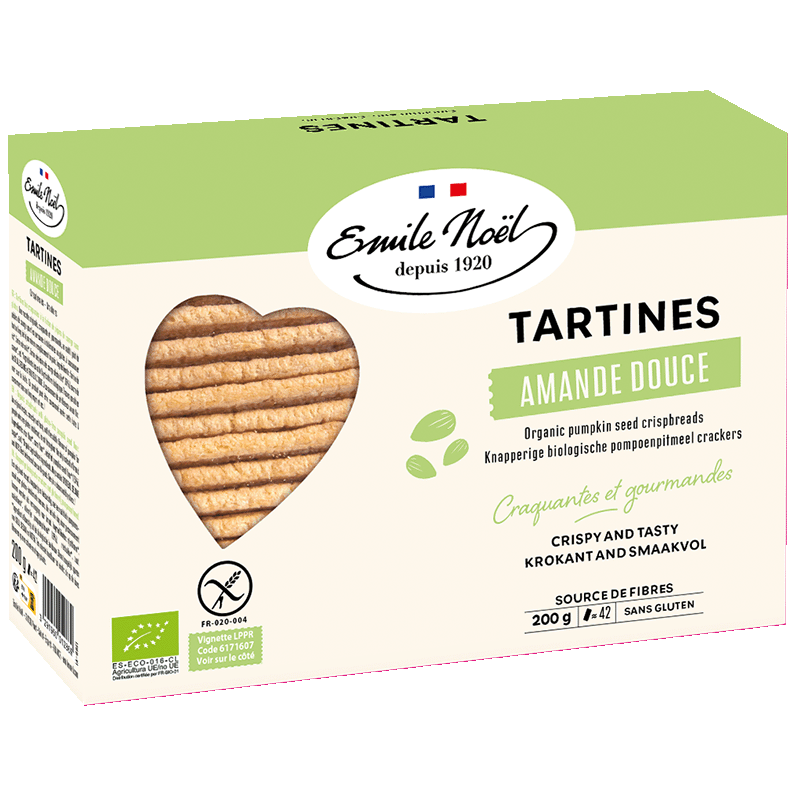 émile Noël -- Tartines sans gluten amande bio - 200 g