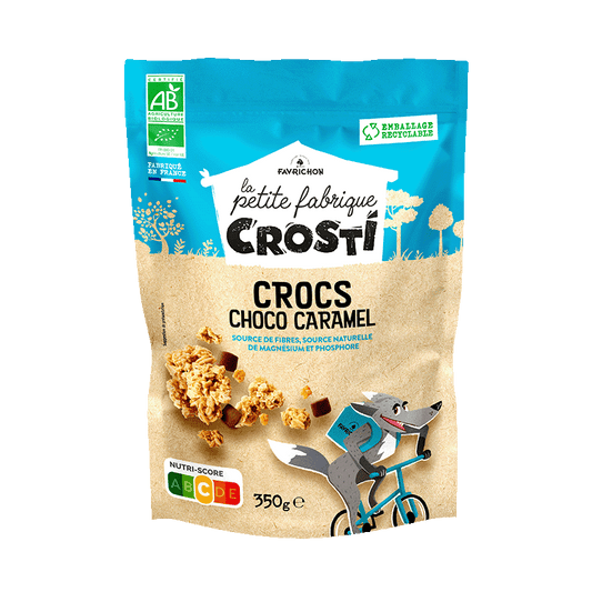 Favrichon -- Crosti Crocs Choco Caramel - 350 g