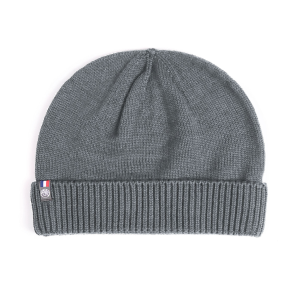 Maison Bonnefoy -- Bonnet jasmin jersey bio gris