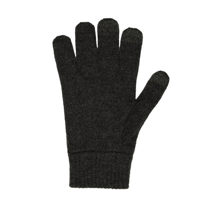 Maison Bonnefoy -- Gants tactiles patrice en matière recyclée l/xl minerai